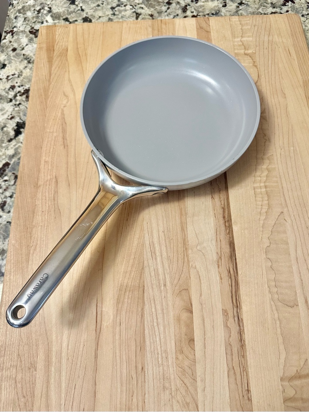 Caraway Mini Fry Pan Glossy Gray - Picture 9 of 9
